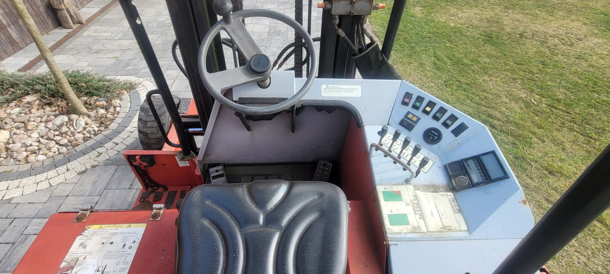 Palfinger f3 203-px, wózek widłowy podwieszany