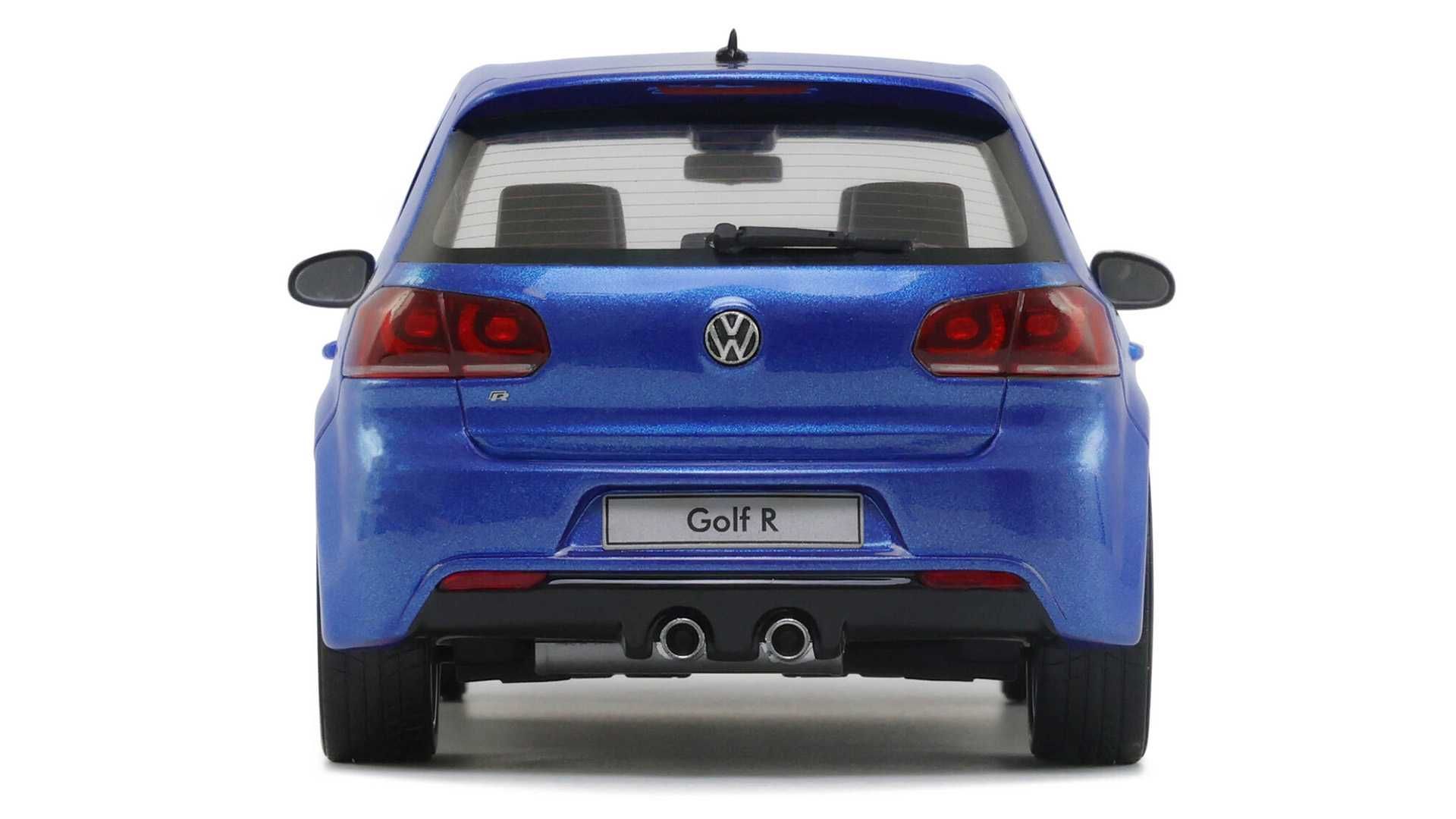 1:18 Otto Volkswagen VW Golf 6 R 2010 blue model