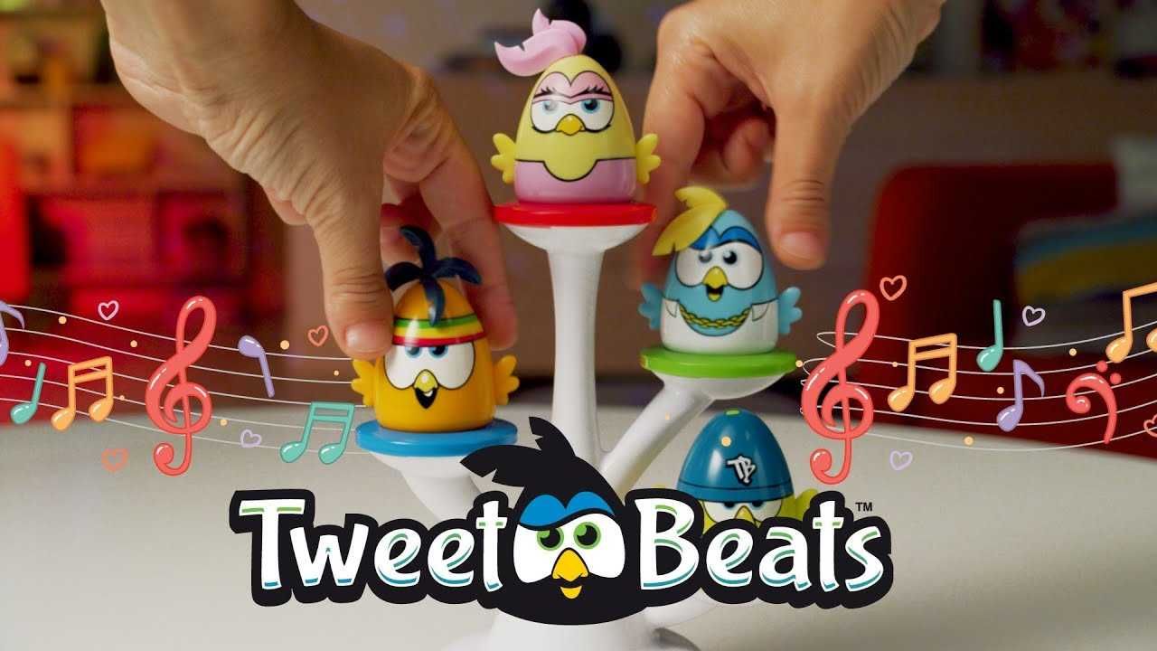 Крутая интерактивная Музыкальная станция Tweet Beats Play Figures Base