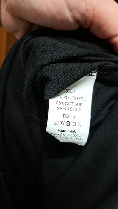 Sukienka podkoszulka bawełna falbanki made in Italy xl 42