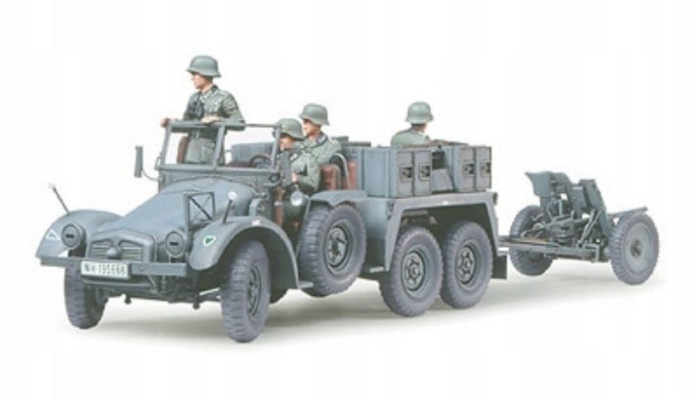 Model pojazd 1/35 Krupp Towing Truck w/37mm Pak Tamiya 35259