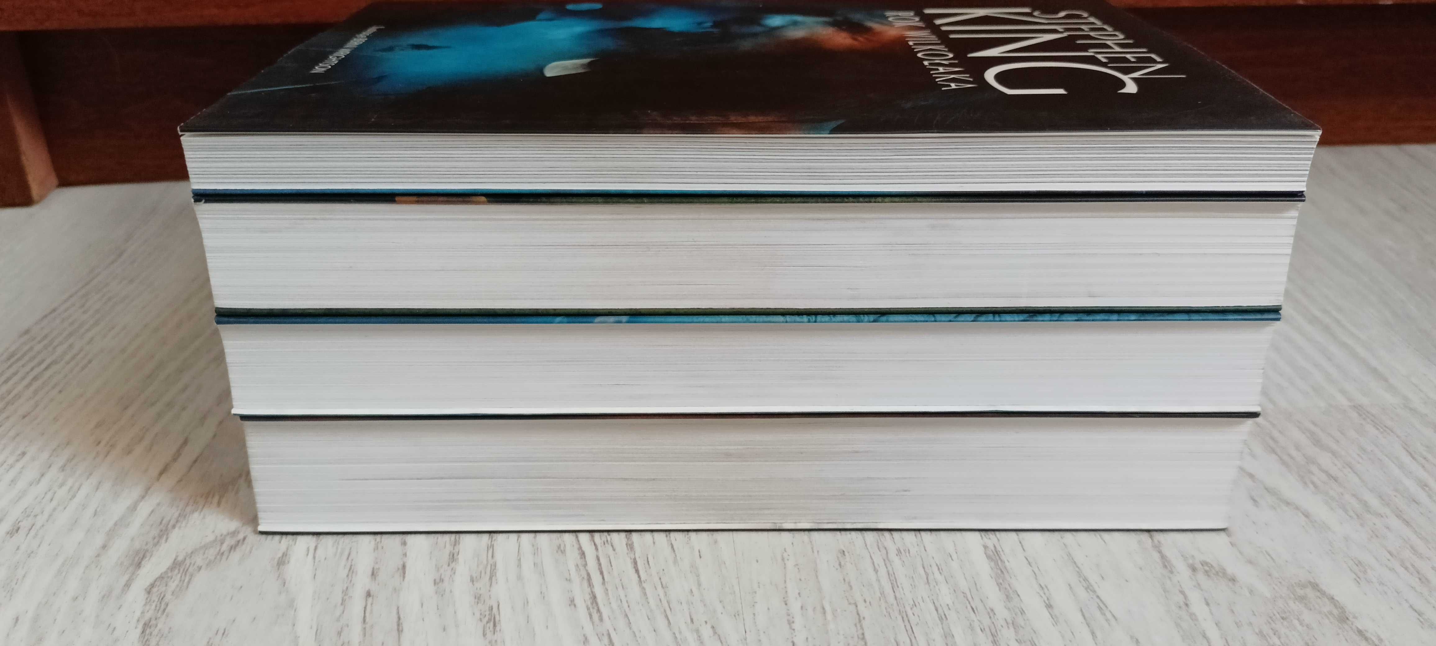 4x Stephen King Rok Wilkołaka Rose Madder Blaze Ostatni bastion Barta