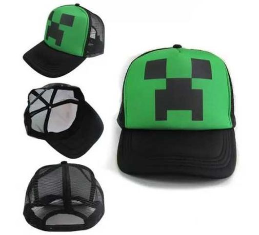 Кепка-блайзер из игры майнкрафт Minecraft Крипер блейзер шапка