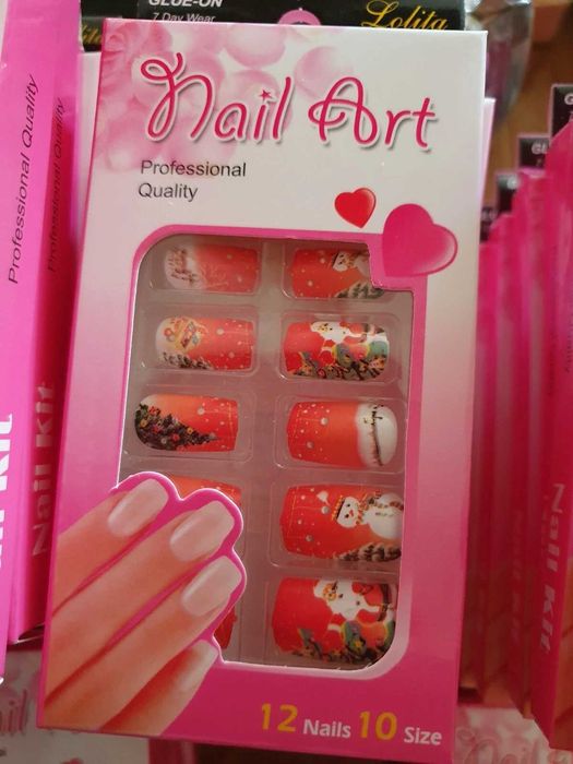 Paznokcie Nail Art Tipsy Press On Śliczne zestawy 140 sztuk Nowe