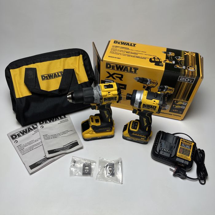 Dewalt DCD806 DCF860 Безщіточні Шуруповерт Імпакт DCK251E1QQ1 з США