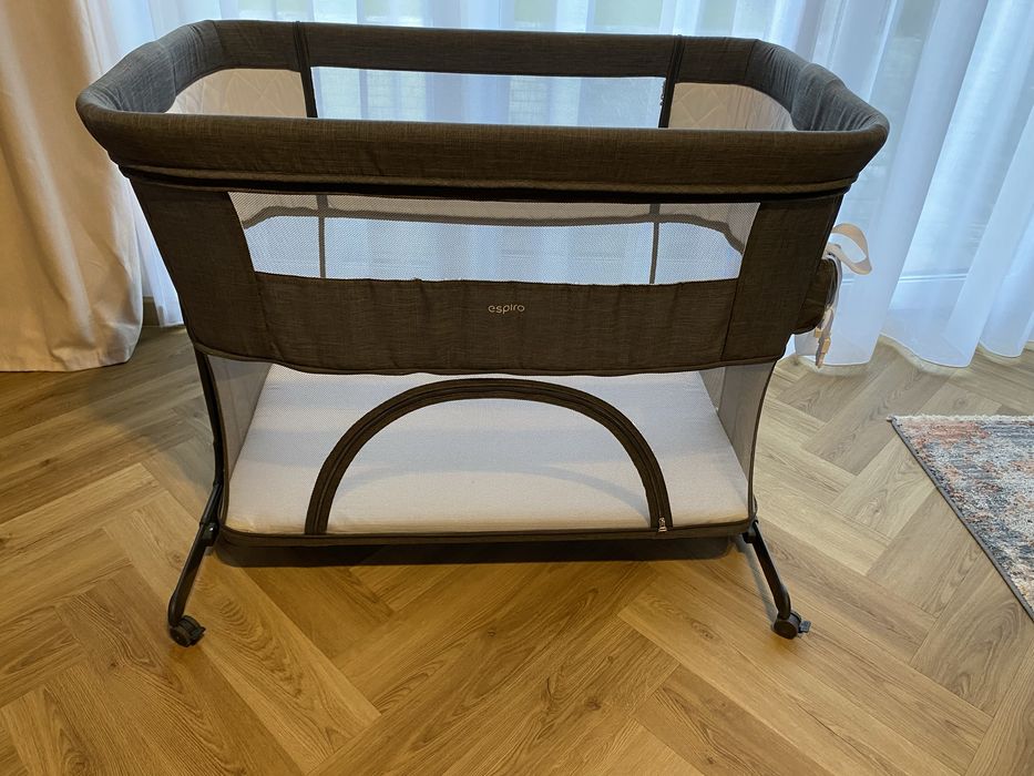 Espiro Cloud - łóżeczko dostawne 3 w 1 + Materac FikiMiki