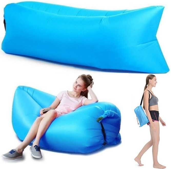 Lazy bag sofa leżak materac na powietrze dmuchany fotel łóżko xxl