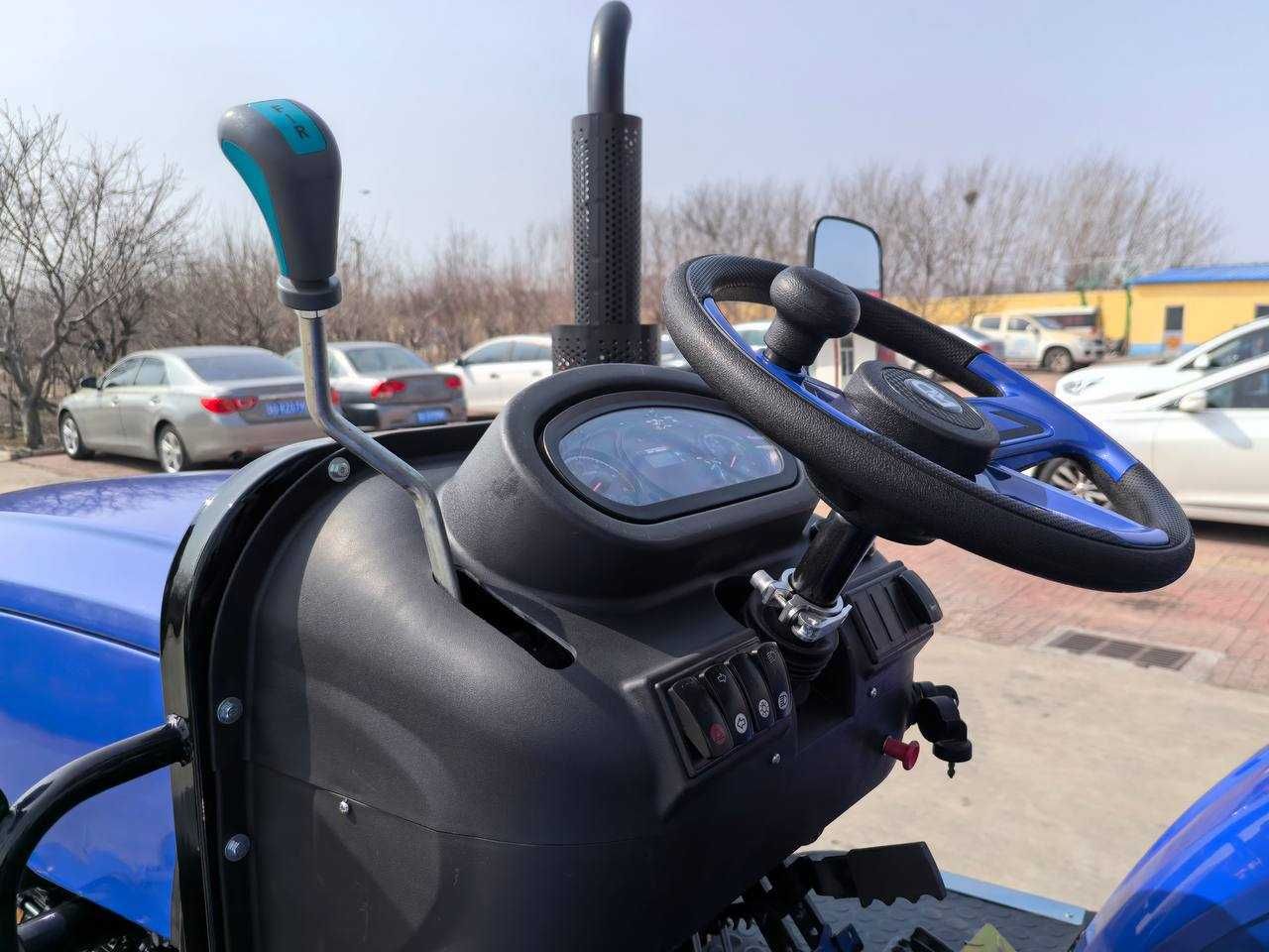Мінітрактор Файтер TE-504 LUX з козирком  50 к.с.  Гарантія  Доставка