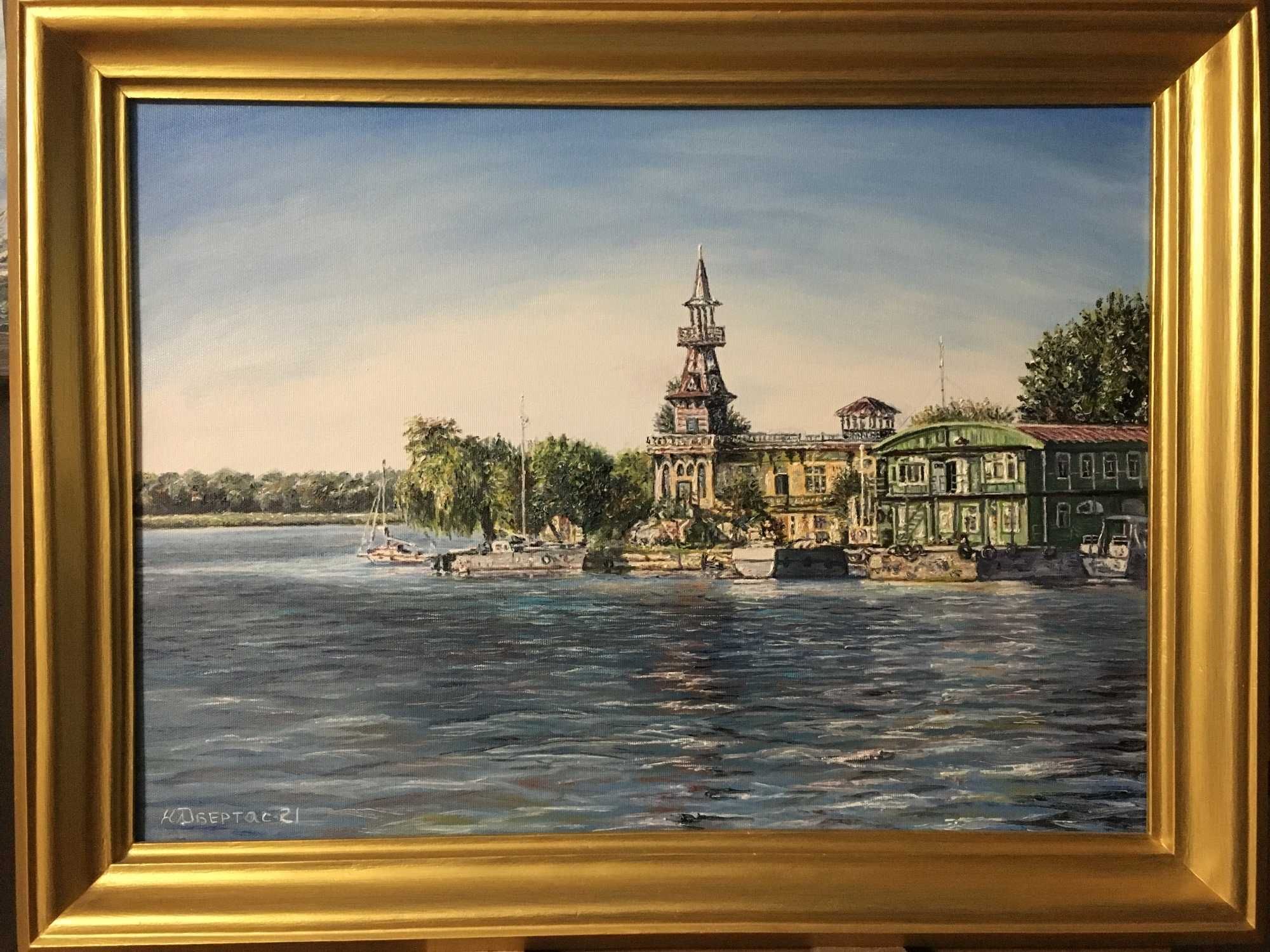Картини "Херсонські пейзажі" холст/масло,художник Обертас Ю.О.