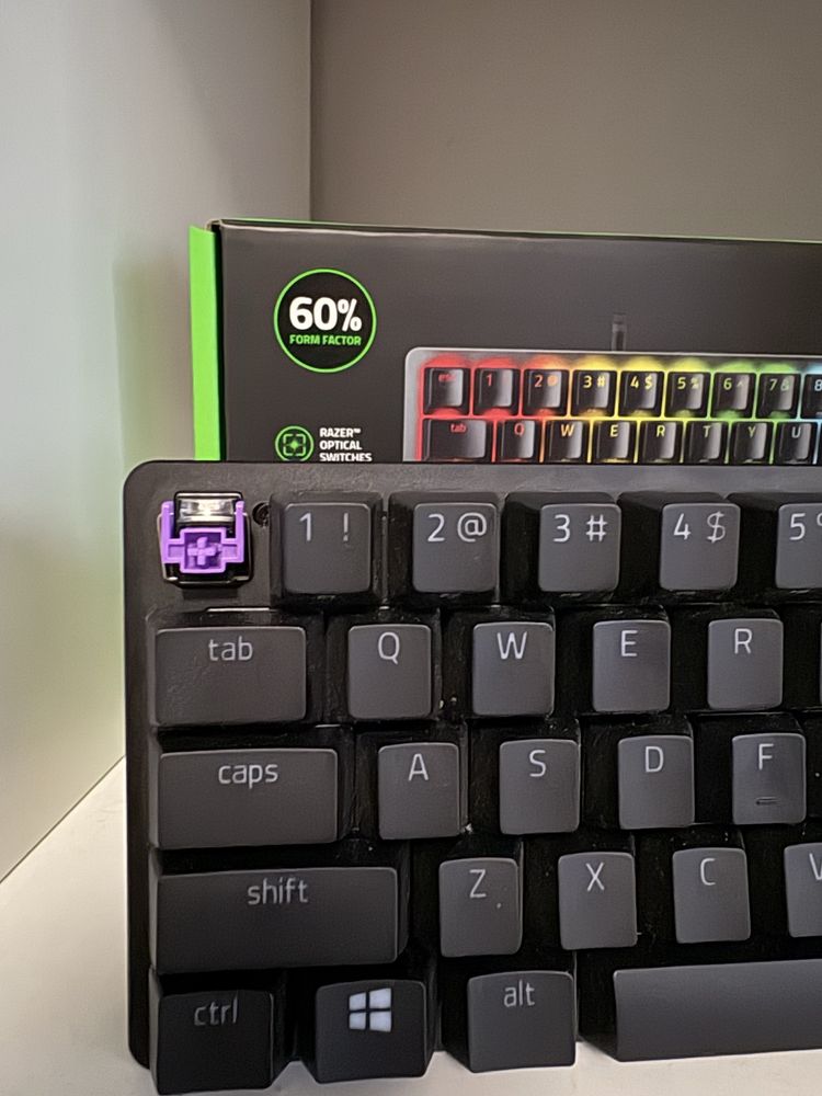 Klawiatura razer huntsman mini purple switch