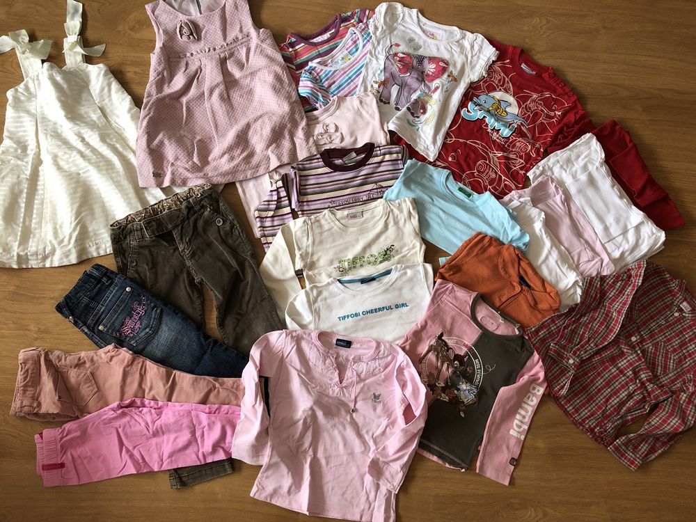 Conjunto menina 23 peças para 3 anos