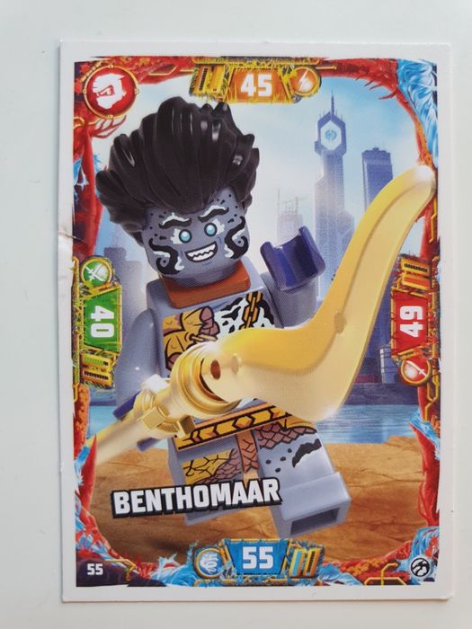 Karta Lego Ninjago Benthomaar 55