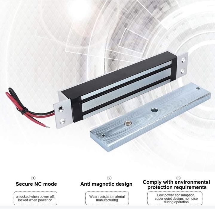 Zamek elektromagnetyczny 280kg
