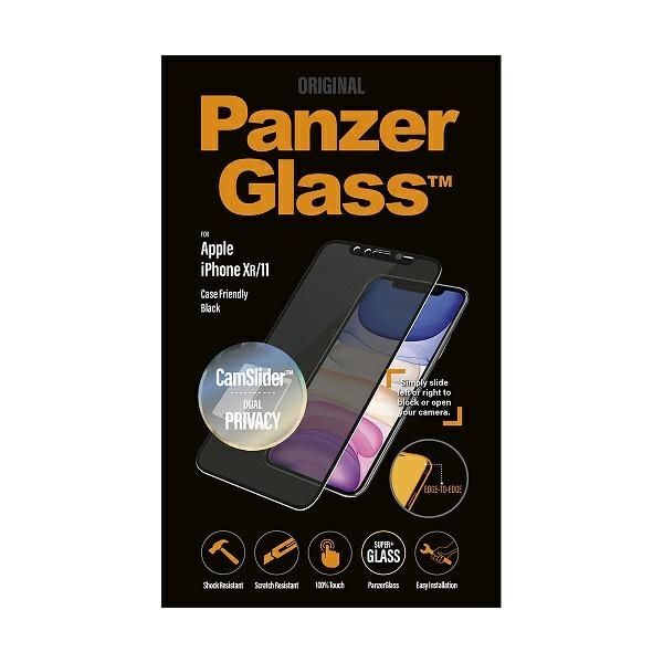 Panzerglass E2E Super+ Iphone Xr/11 Case Friendly, Camslider Privacy