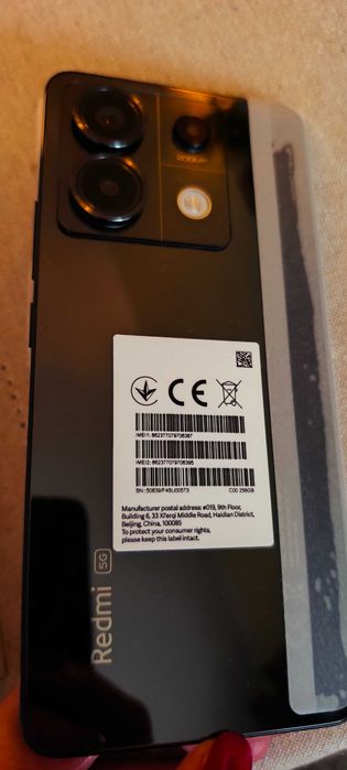 Nowy Redmi 5G – 256 GB, Dual SIM – fabrycznie nowy, nieużywany!