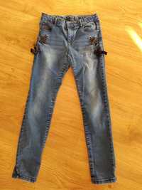 Spodnie jeansowe dziewczęce 164