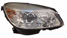 MERCEDES C W204 PRZED LIFT 06-11 PRAWA PRZEDNIA LAMPA H7 A2048208661 EU