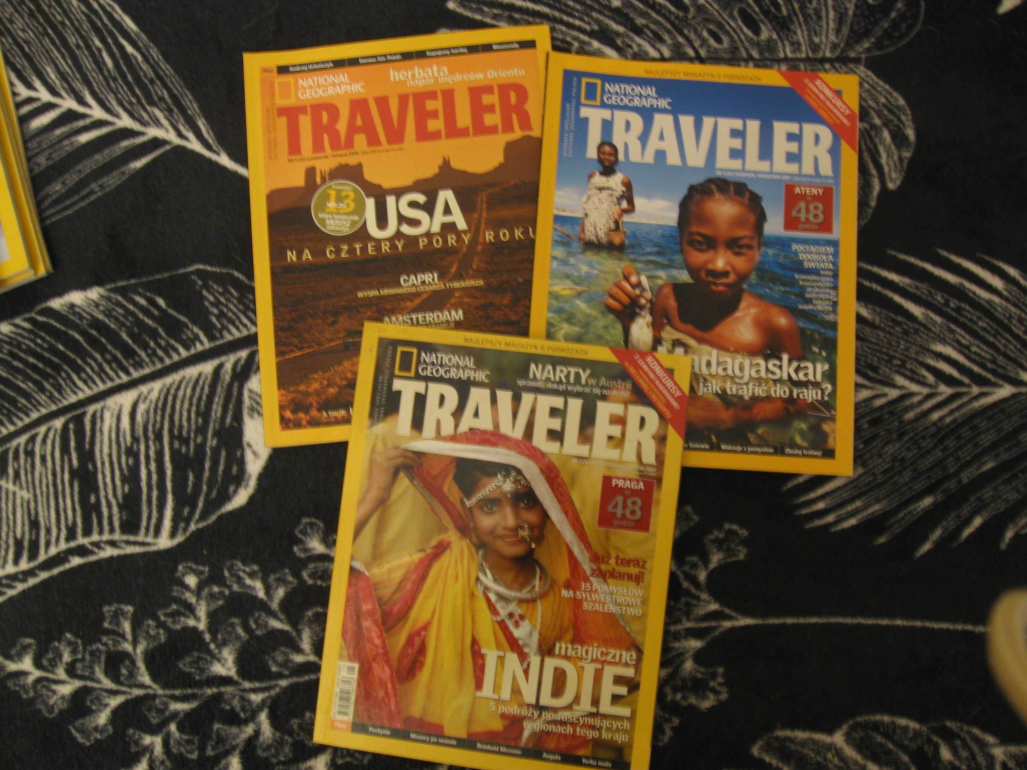 Czasopismo Traveler - roczniki 2006 i 2007 - 3 numery