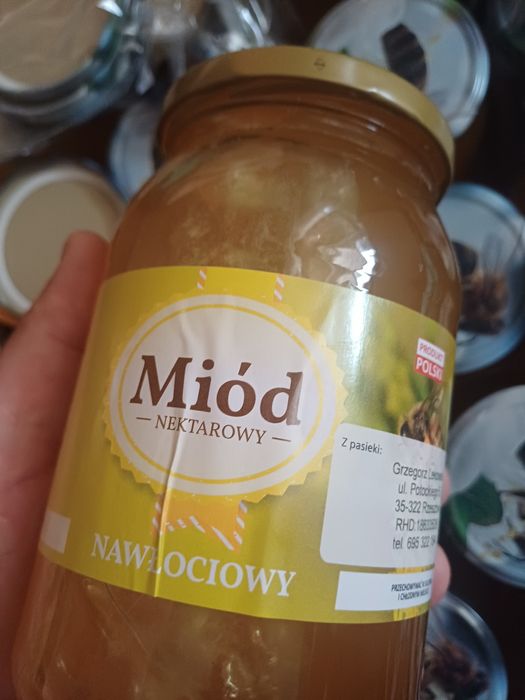 Miód Nawłociowy 1.25 kg Rzeszów promocja