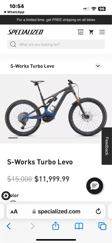 Specialized Turbo Levo S-Works