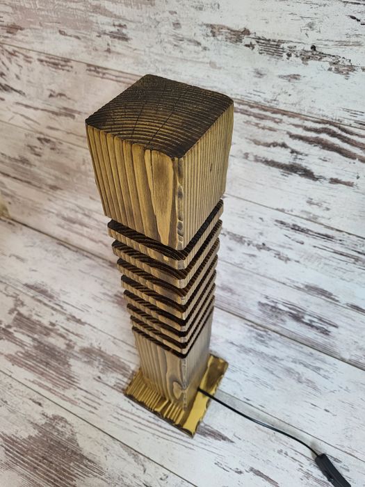 Підлоговий світильник ручної роботи/торшер/світильник з дерева