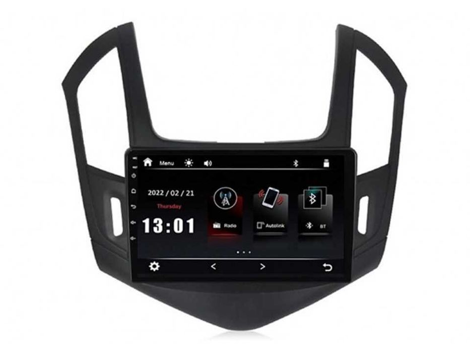 Radio samochodowe Android Chevrolet Cruze (9", black) 2009.-2014