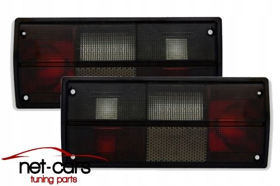 Lampy tylne tył + kierunki VW T2 T3 Clear 79-92 Czarne