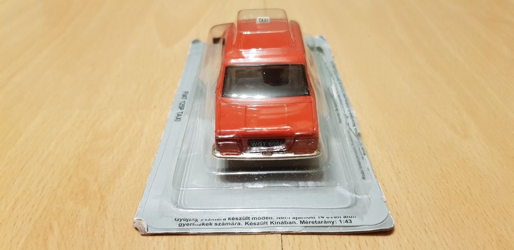 Fiat 125p Taxi - 1:43, Kultowe auta PRL-u, DeAgostini