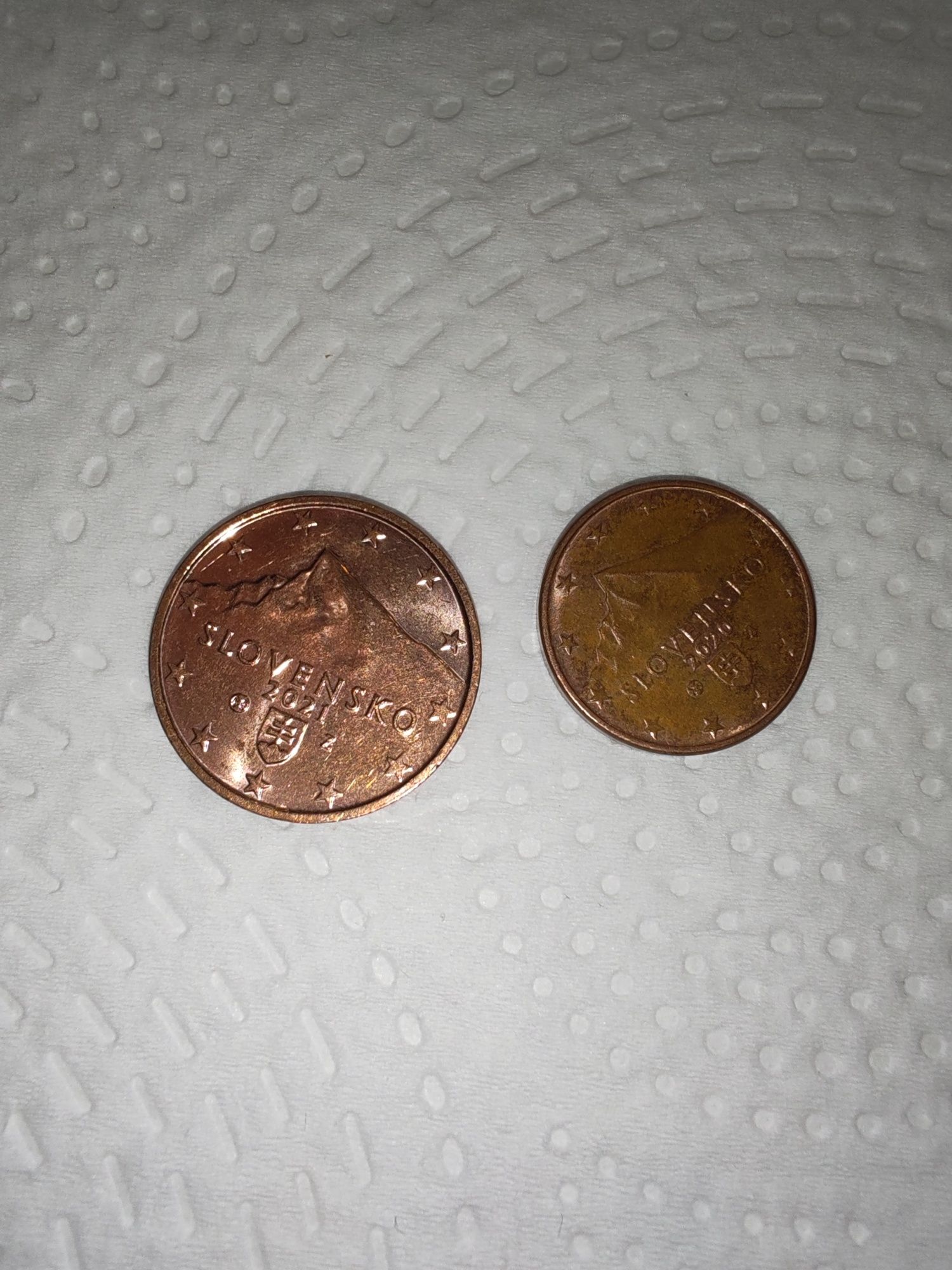 Moedas Eslovénias