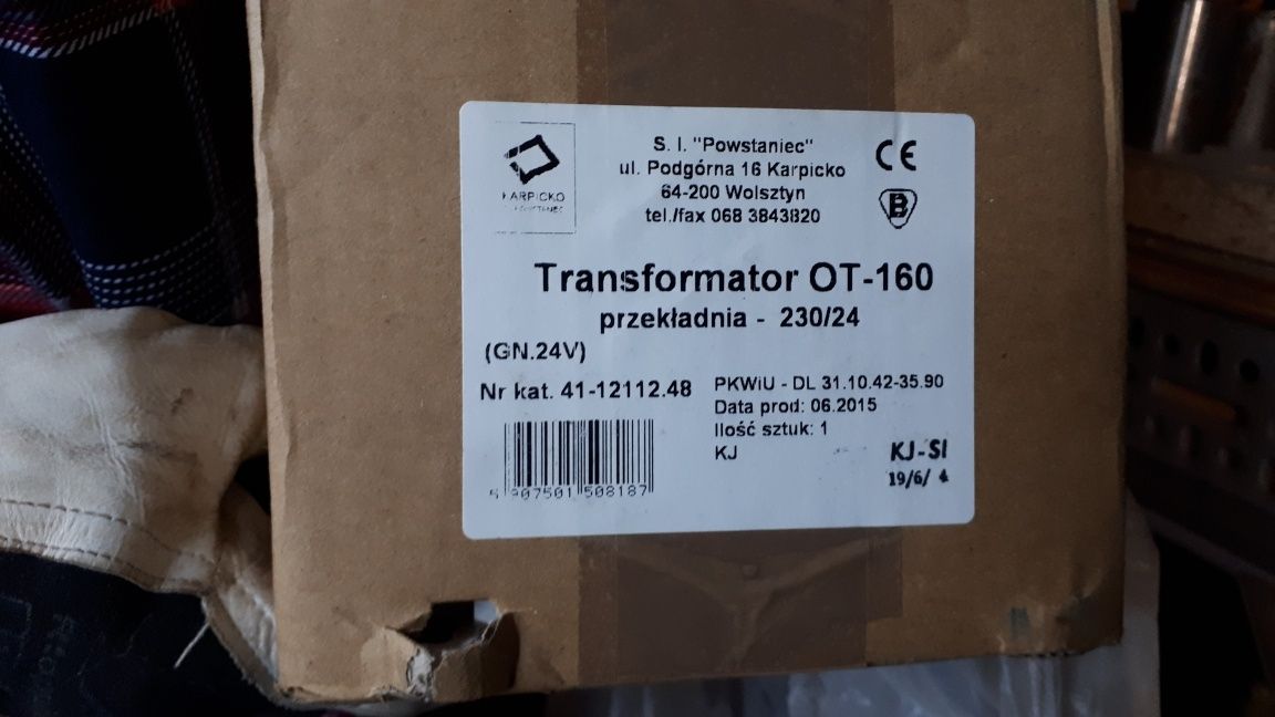 Transformator OT-160 230/24