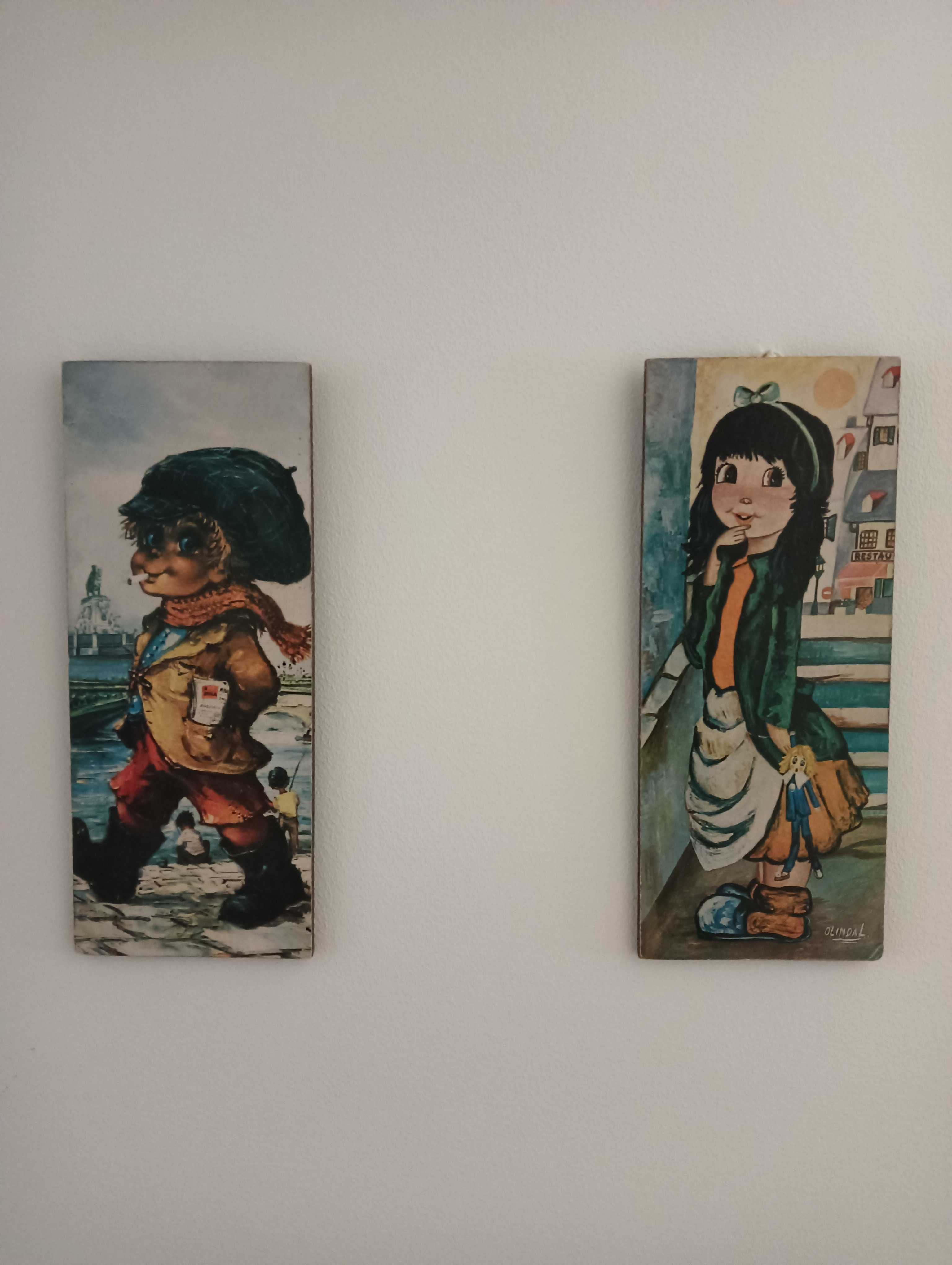 Quadros  muito antigos