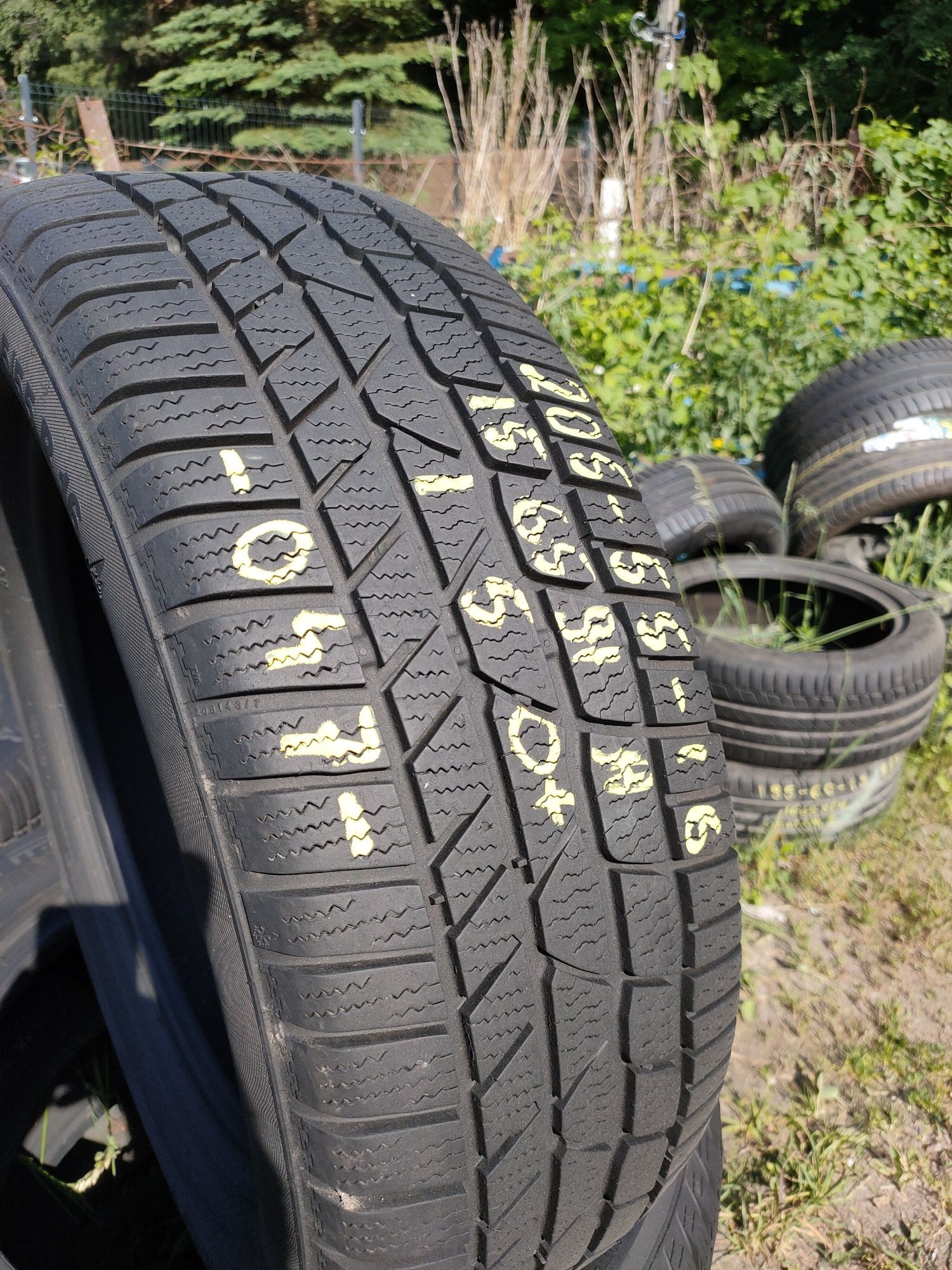 047 1x205/55R16 91H Continental WinterContact TS830P 2015r 6.5mm FAKTU