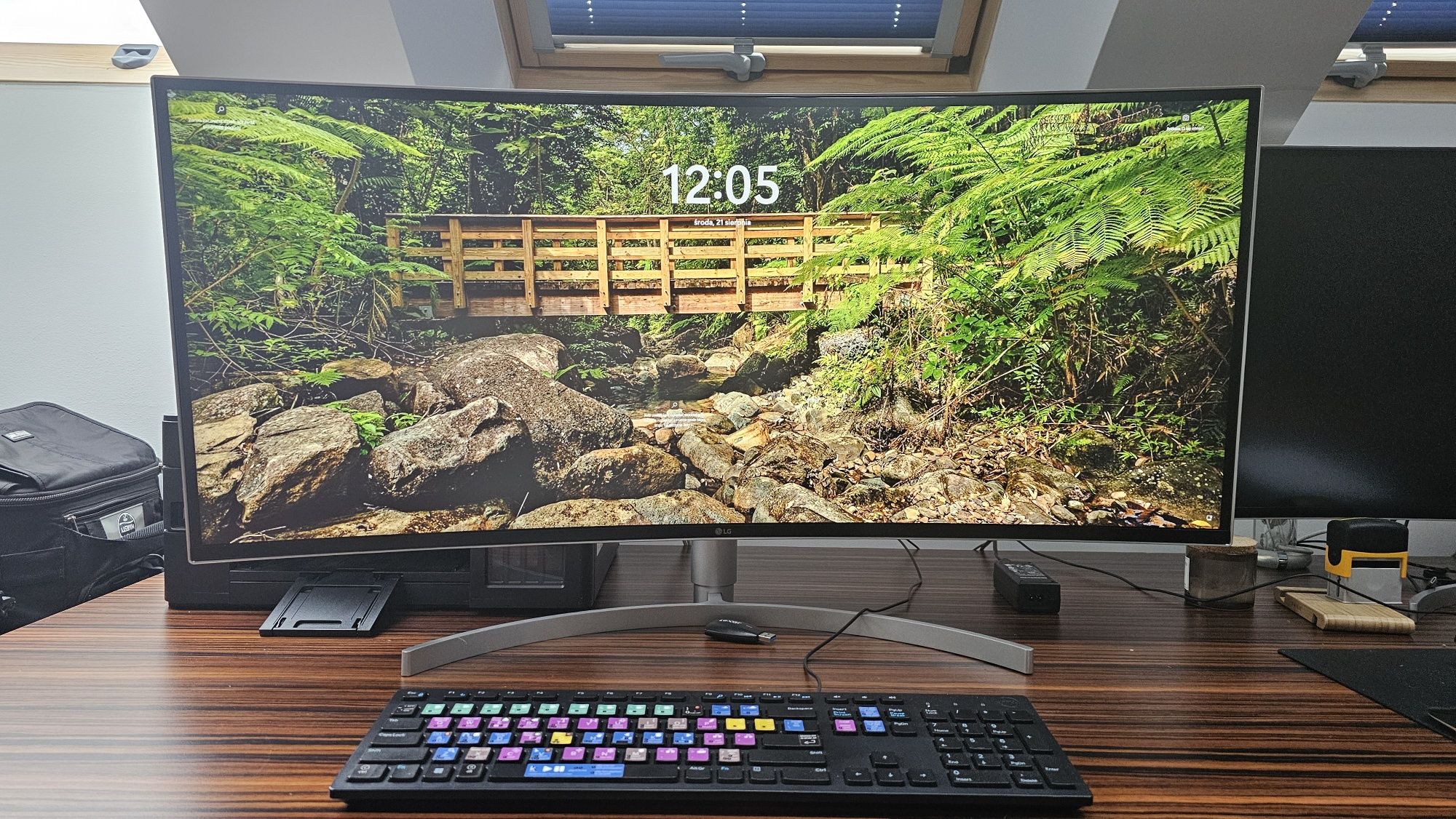 Monitor LG IPS 3840x1600 75Hz 38 cali HDR 21:9 4K
