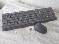 Клавіатура та миш від компанії Logitech
