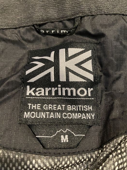 (XS-S, M, L, XL) KARRIMOR черная курточка на мембране весенняя осенняя