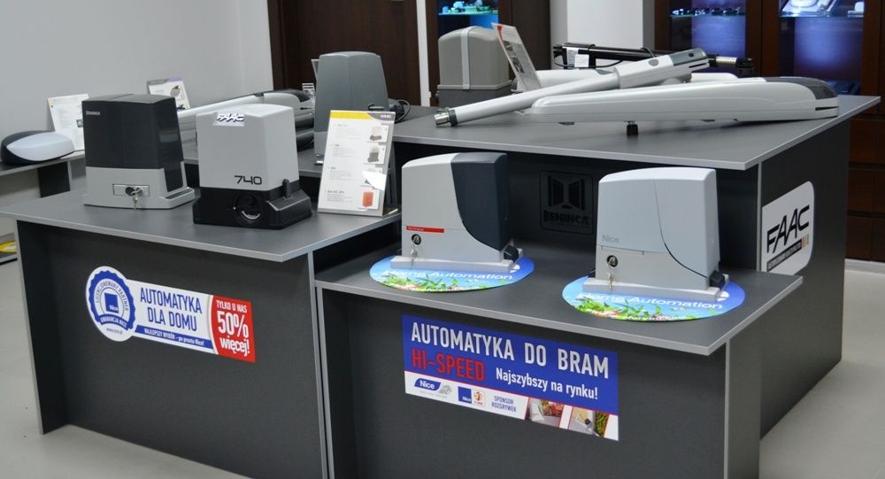 NICE Robus 600 Automatyka Napęd - Zestaw do bramy kompletny model 2024