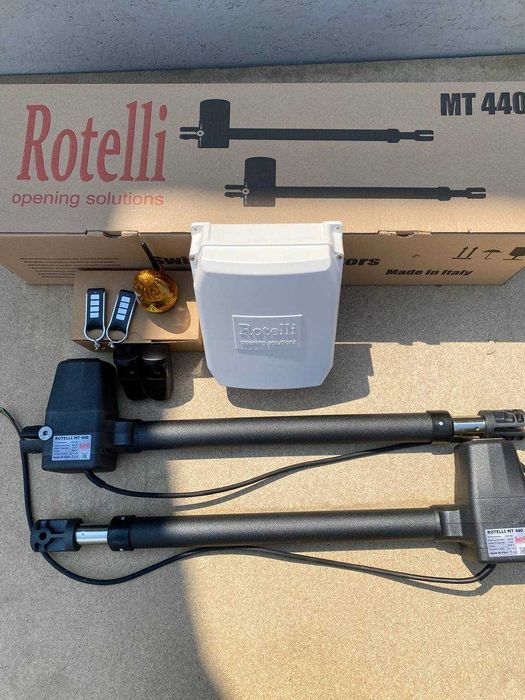 Розпашна автоматика для воріт, Розпашні ворота, Приводи для воріт