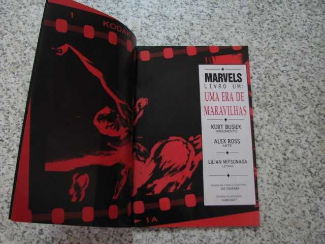 Banda Desenhada  Marvel - Uma era de maravilhas.