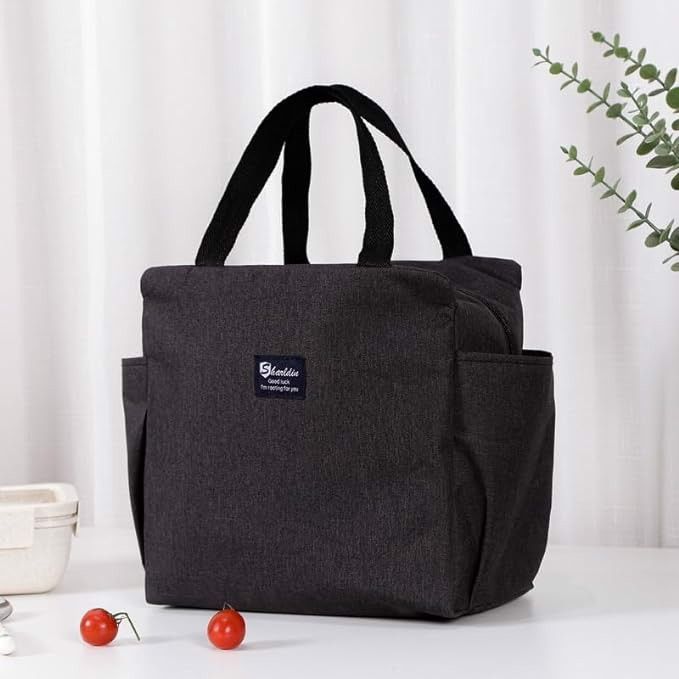 torba lunchbox termoizolacyjna czarna 8 l podróżna