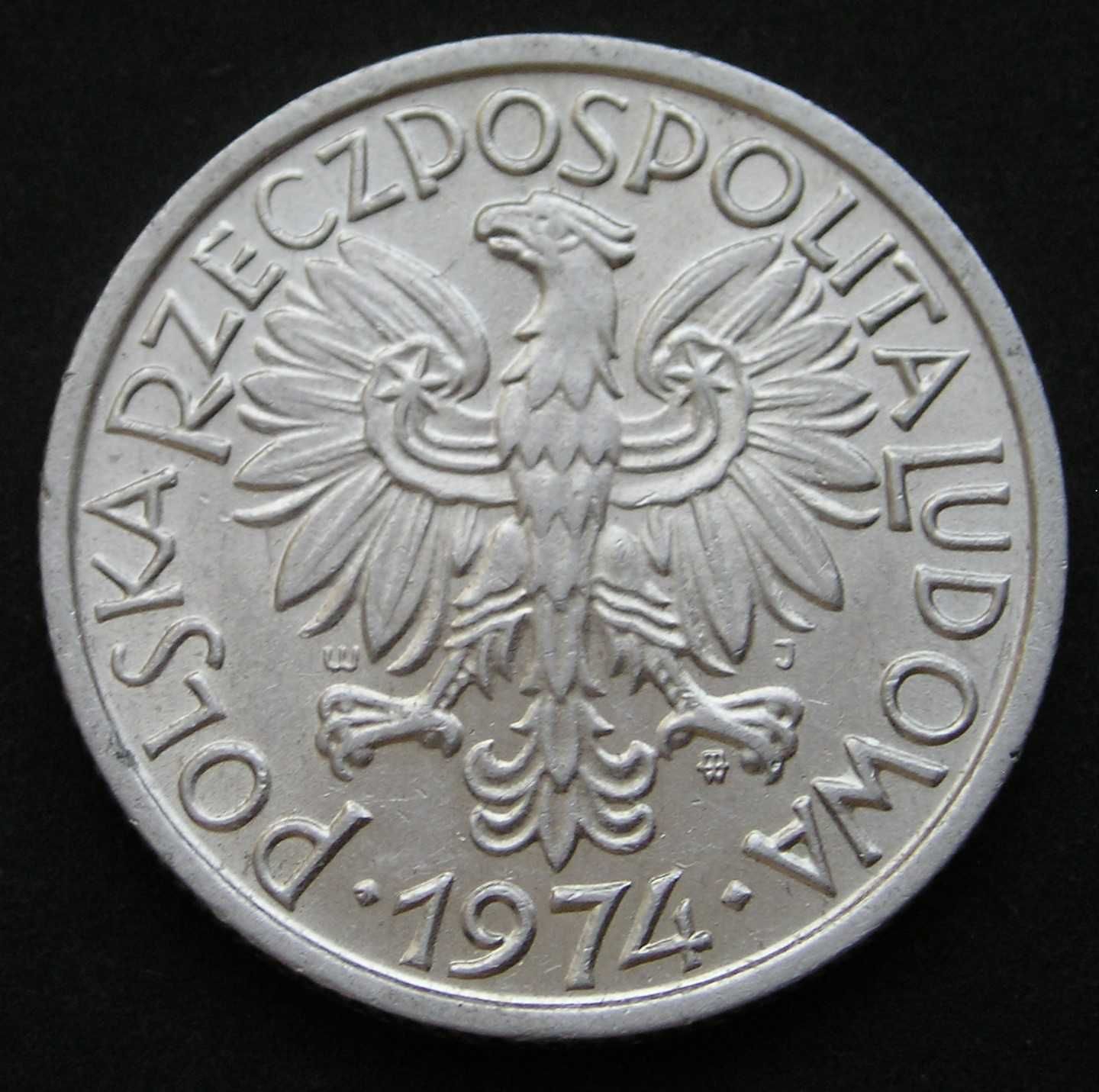 Polska 2 złote 1974 - kłosy jagody - stan 2