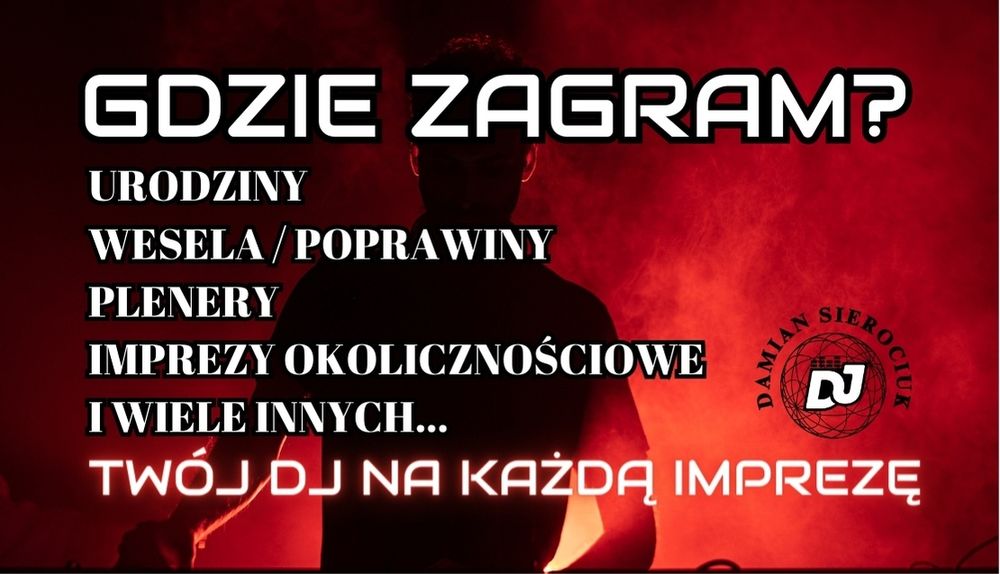 Dj na Twoją imprezę. Nagłośnieni. Podlaskie