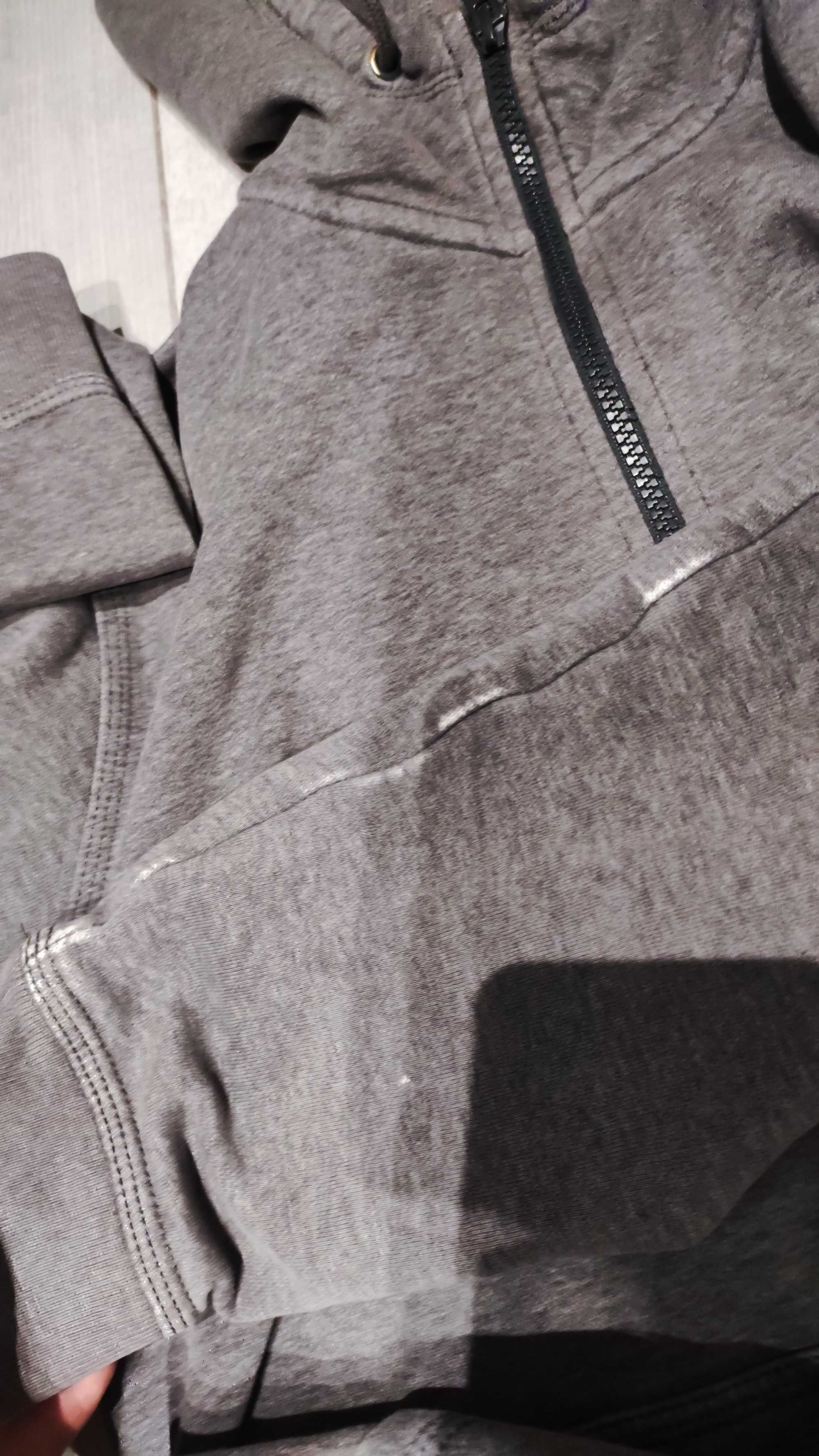 Bluza szara Nike M oldschool vintage hoodie