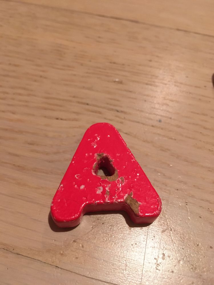 Puzzle drewniane alfabet