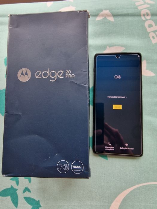 Motorola Edge 20 pro 108Mpx com caixa