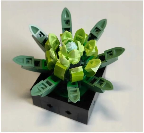 Klocki Sukulenty Botaniczna Kolekcja Konstrukcyjne 771 elementów