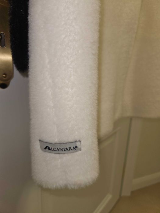 Futro plaszcz z alpaka i lisa nowe nie uzywane