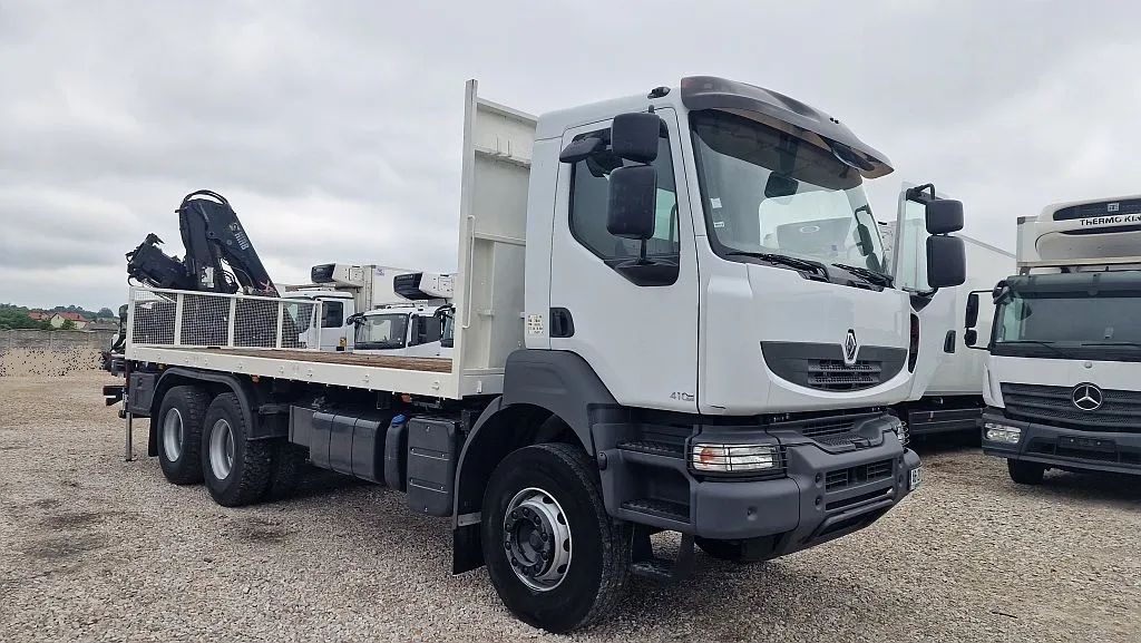 Renault Kerax 410DXI 6x4 HIAB 166 z Pilot  Klima HDS-6100kg
