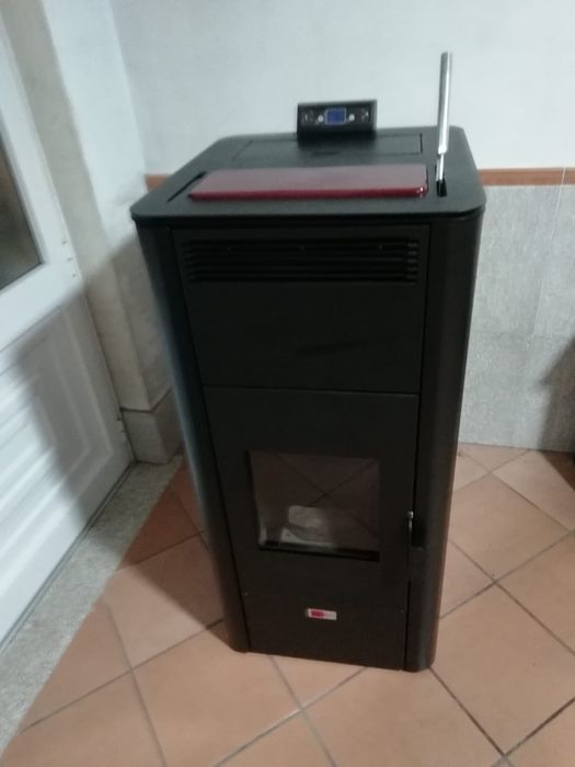 Salamandra a pellets