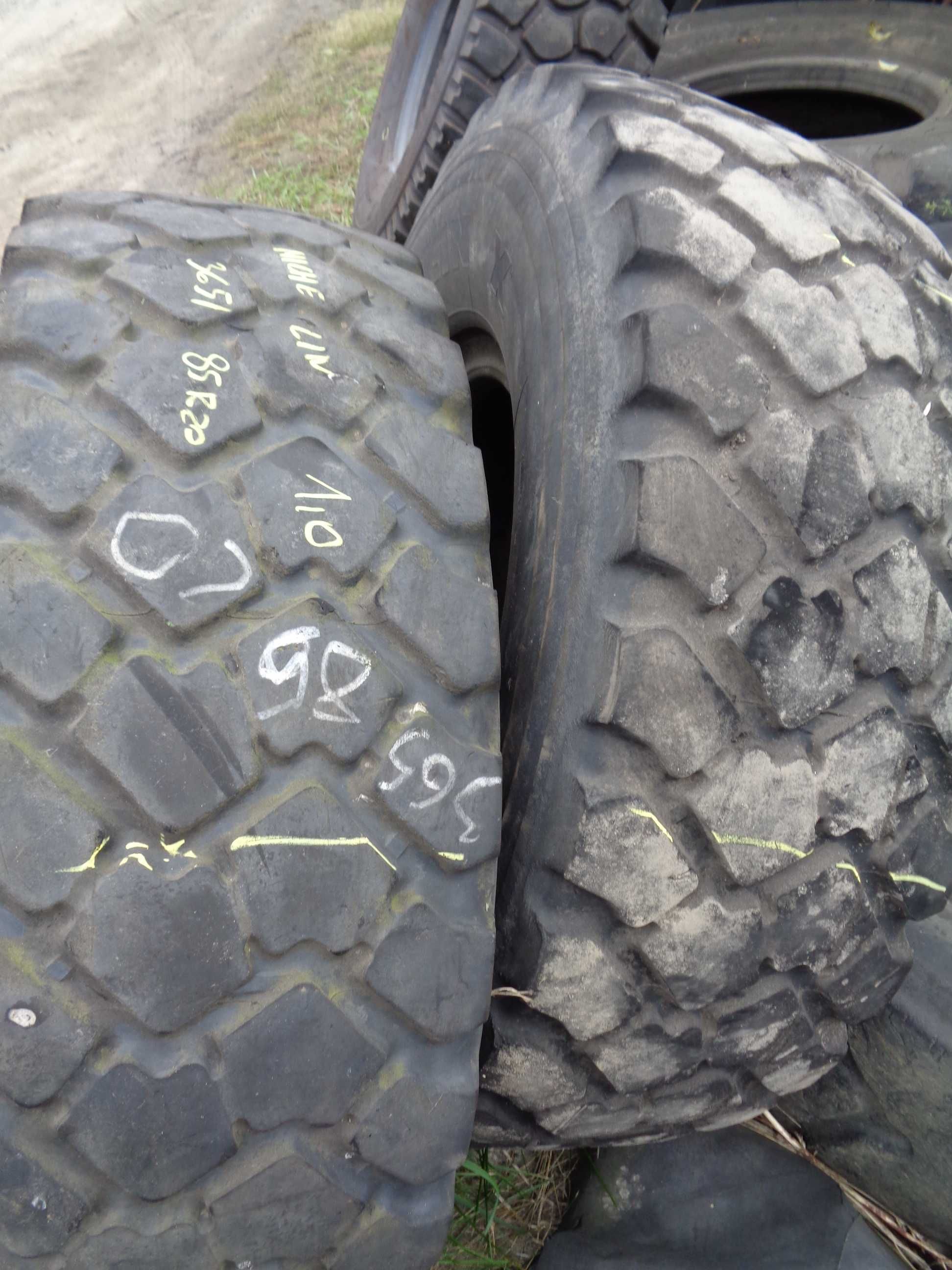 Opony przemysłowe 365/85R20 Michelin *S