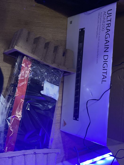 Behringer ADA8200 Ultragain NOVO fatura e garantia